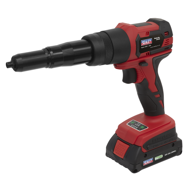 Cordless Riveter 20V 2Ah Lithium-ion - CP314 - Farming Parts