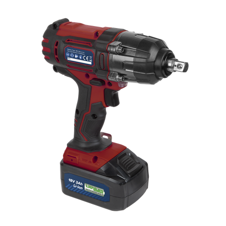 Cordless Impact Wrench 18V 3Ah Lithium-ion 1/2"Sq Drive - CP400LI - Farming Parts