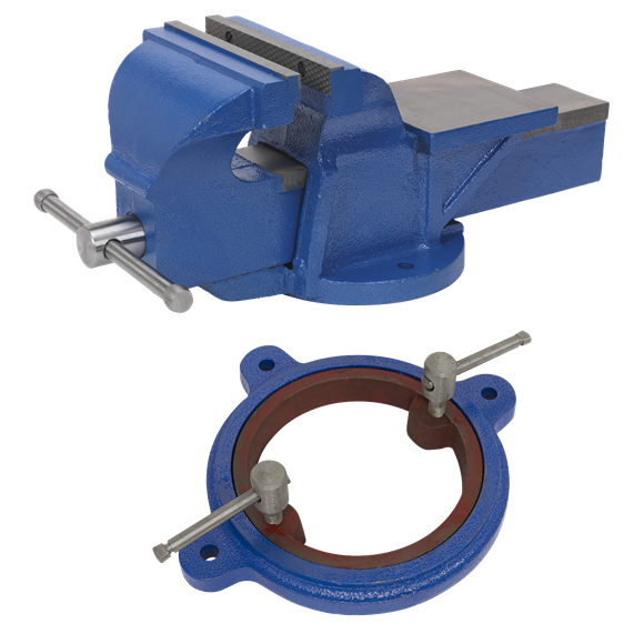 Sealey Heavy Duty Professional Vice Swivel Base 200mm CVXTB200COMBO