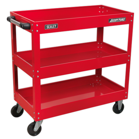 Workshop Trolley 3-Level Heavy-Duty - CX108 - Farming Parts