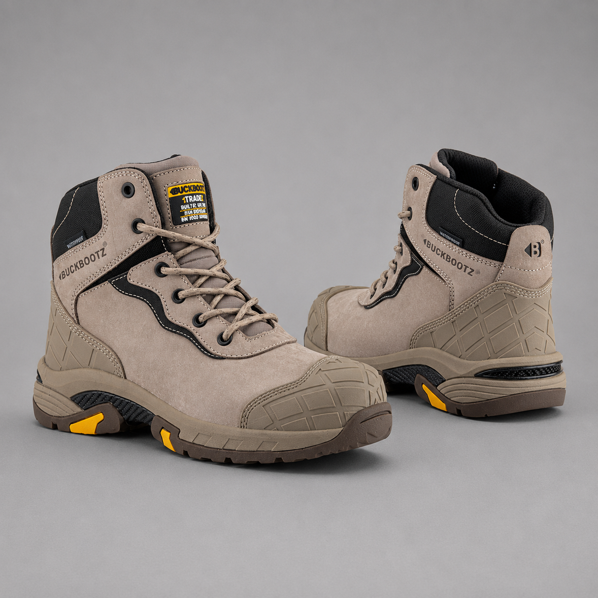 Buckbootz BLITZSTN Stone Waterproof Safety Boots S7S Wide Fit