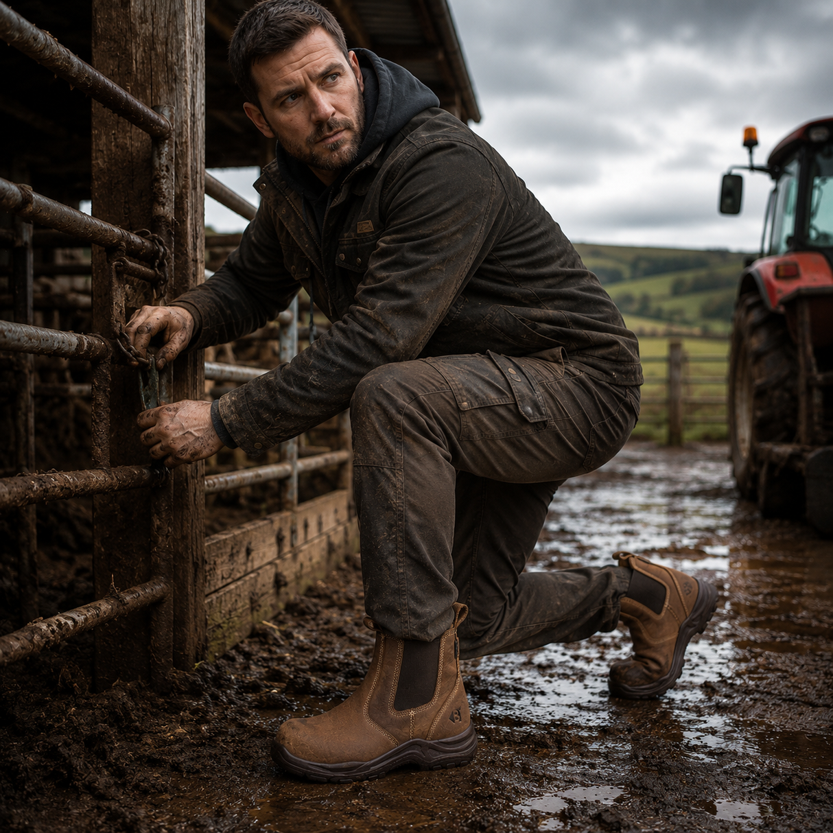 Buckler Waterproof Dealer Boots Safety – DEALERZ | S3 Rated & Slip-Resistant