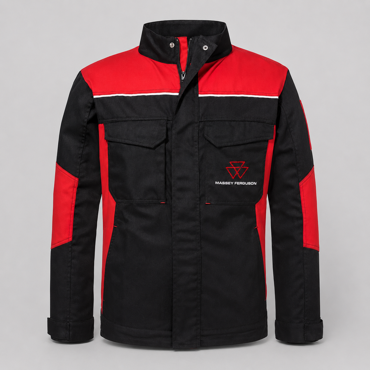 Massey Ferguson Work Jacket – Durable & Functional with Reflective Details | X993452201
