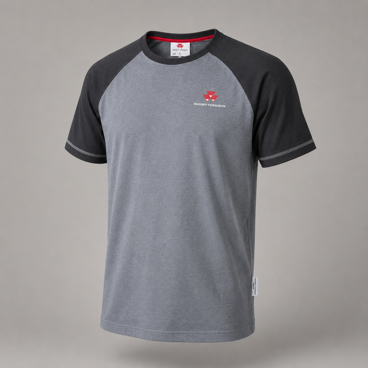 Massey Ferguson Raglan T-Shirt – Durable Cotton Work Tee | X993311903
