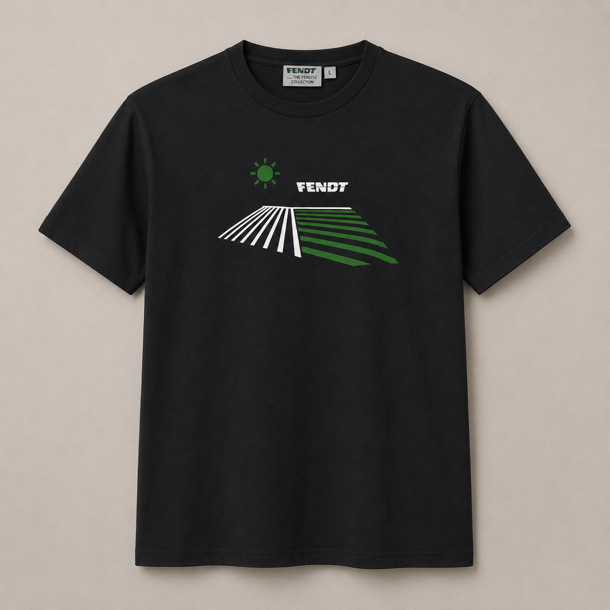 Fendt Men’s Print T-Shirt (Anthracite) – Breathable & Odor-Resistant | X99102203C