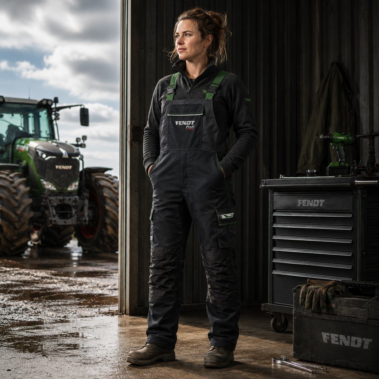 Fendt Profi Bib And Brace Overall – Durable & Sustainable Workwear | X9910210C