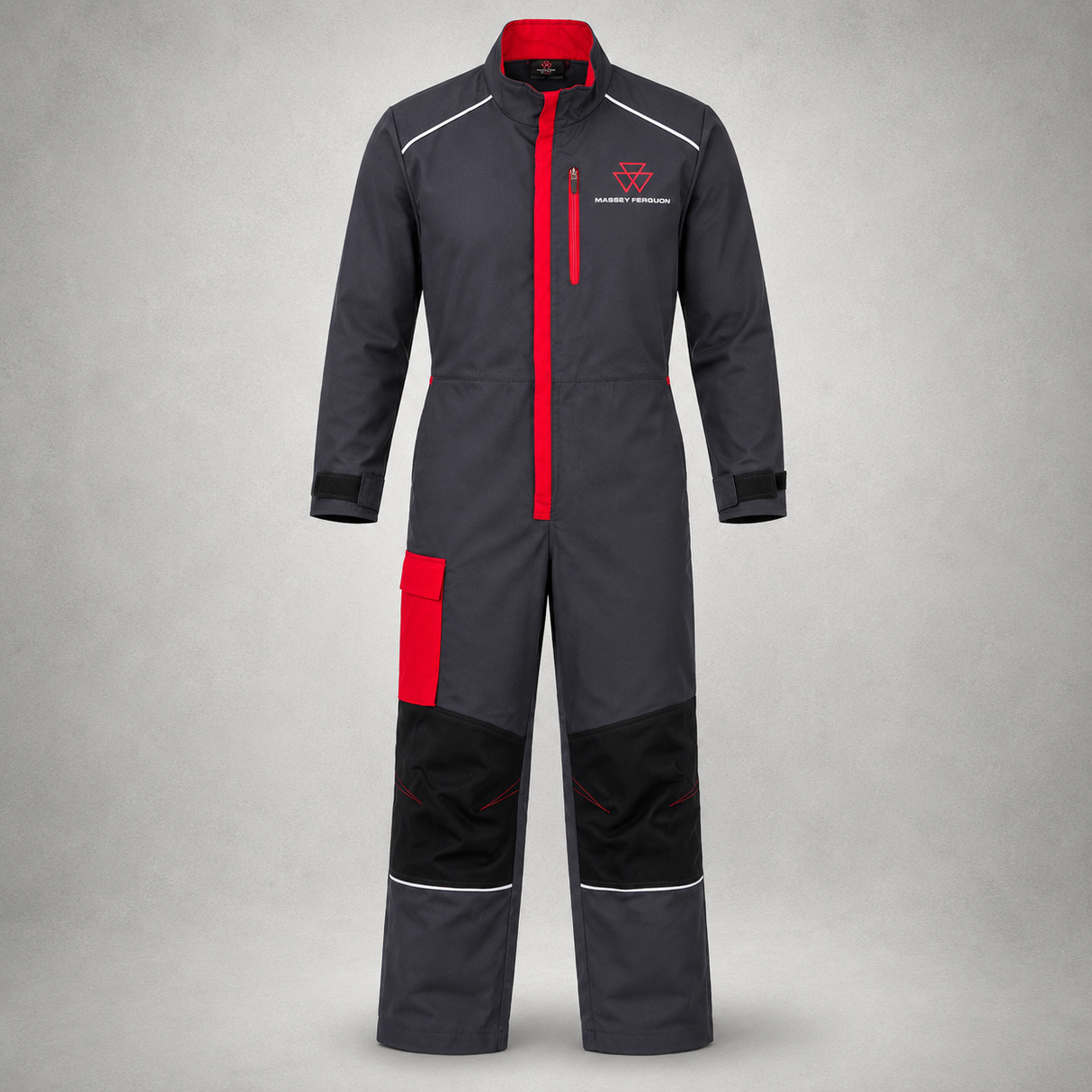 Massey Ferguson Kids' Overall – Durable, Reflective & Adjustable Workwear | X993532207