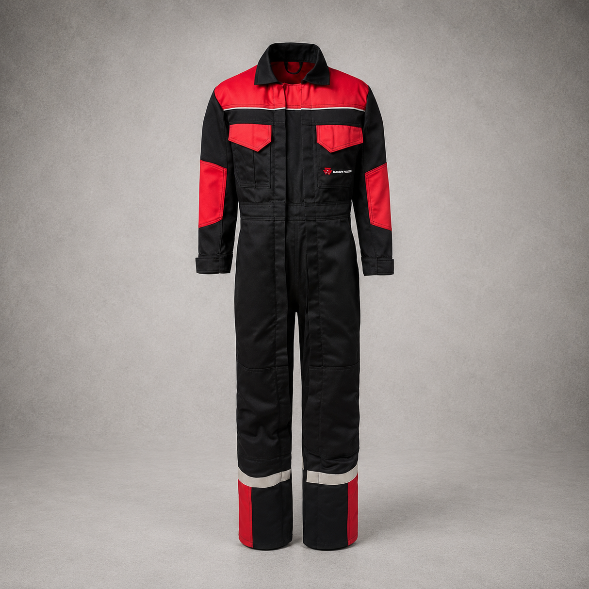 Massey Ferguson Black & Red Children's Overalls – Durable & Comfortable | X993452204