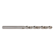 A silver, cylindrical Sealey HSS Fully Ground Drill Bit Ø7.5mm with a self-centring spiral groove pattern extending the length of the high carbon steel bit, available in a pack of 10 (DB075FG).