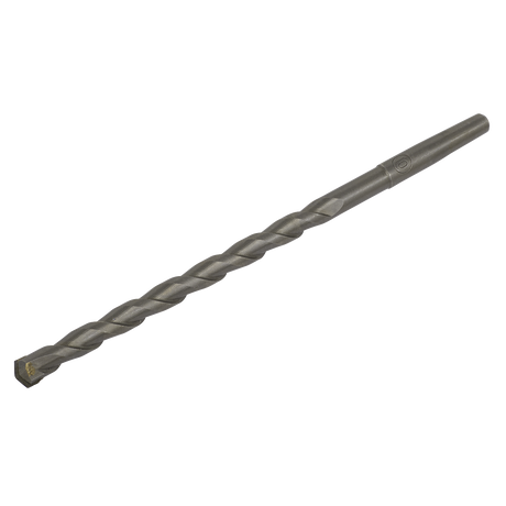 A single, gray Sealey Pilot Drill 200mm - DDP with a pointed tip is displayed against a white background, making it an ideal pilot drill for precision tasks.