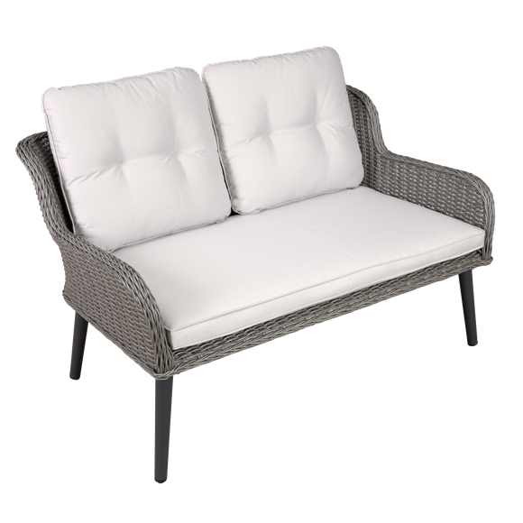 Sealey Dellonda Buxton Rattan Wicker Outdoor 2 Seater Sofa DG80