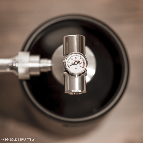 Sealey Baridi Mini Keg UK Beer Tap and CO2 Regulator DH102