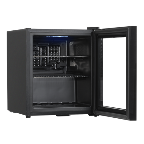 Sealey | Baridi Mini Tabletop Beer & Drinks Fridge 50L Capacity - Black - DH12