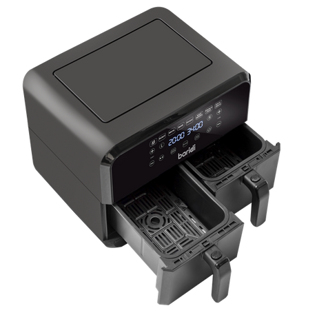 Sealey | Baridi Dual Zone Air Fryer with 8 Preset Functions 8L Capacity - DH172