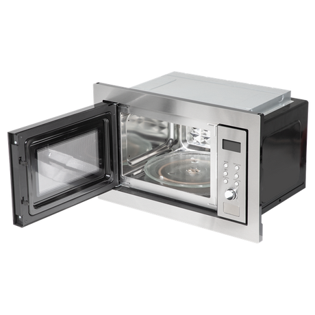 Sealey | Baridi Integrated Microwave Oven with Grill 25L Capacity 900W - Stainless Steel - DH197