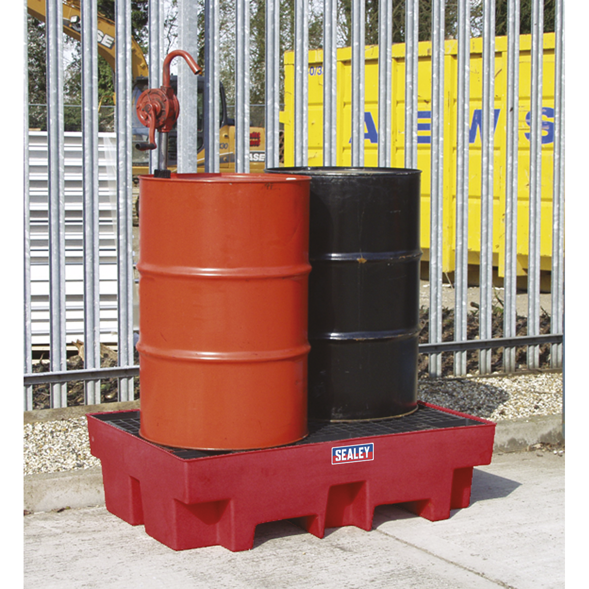 Barrel Bund Polyethylene 1220 x 820 x 330mm - DRP12 - Farming Parts