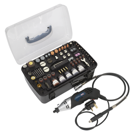 Multipurpose Rotary Tool & Engraver Kit 219pc 230V - E5188 - Farming Parts
