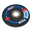 Flap Disc Zirconium Ø115mm Ø22mm Bore 60Grit - FD11560 - Farming Parts