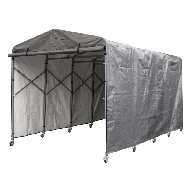 Extending Steel Garage Extension 2.5 x 4.5 x 2.5m - FGE01 - Farming Parts