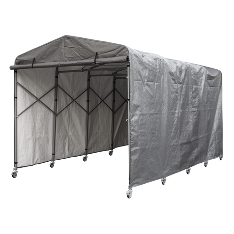 Extending Steel Garage Extension 2.5 x 4.5 x 2.5m - FGE01 - Farming Parts