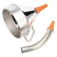 Funnel Metal with Flexible Spout & Filter Ø200mm - FM20F - Farming Parts