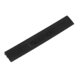 Polypropylene Floor Tile Edge 400 x 60mm Black Male - Pack of 6 - FT3EBM - Farming Parts
