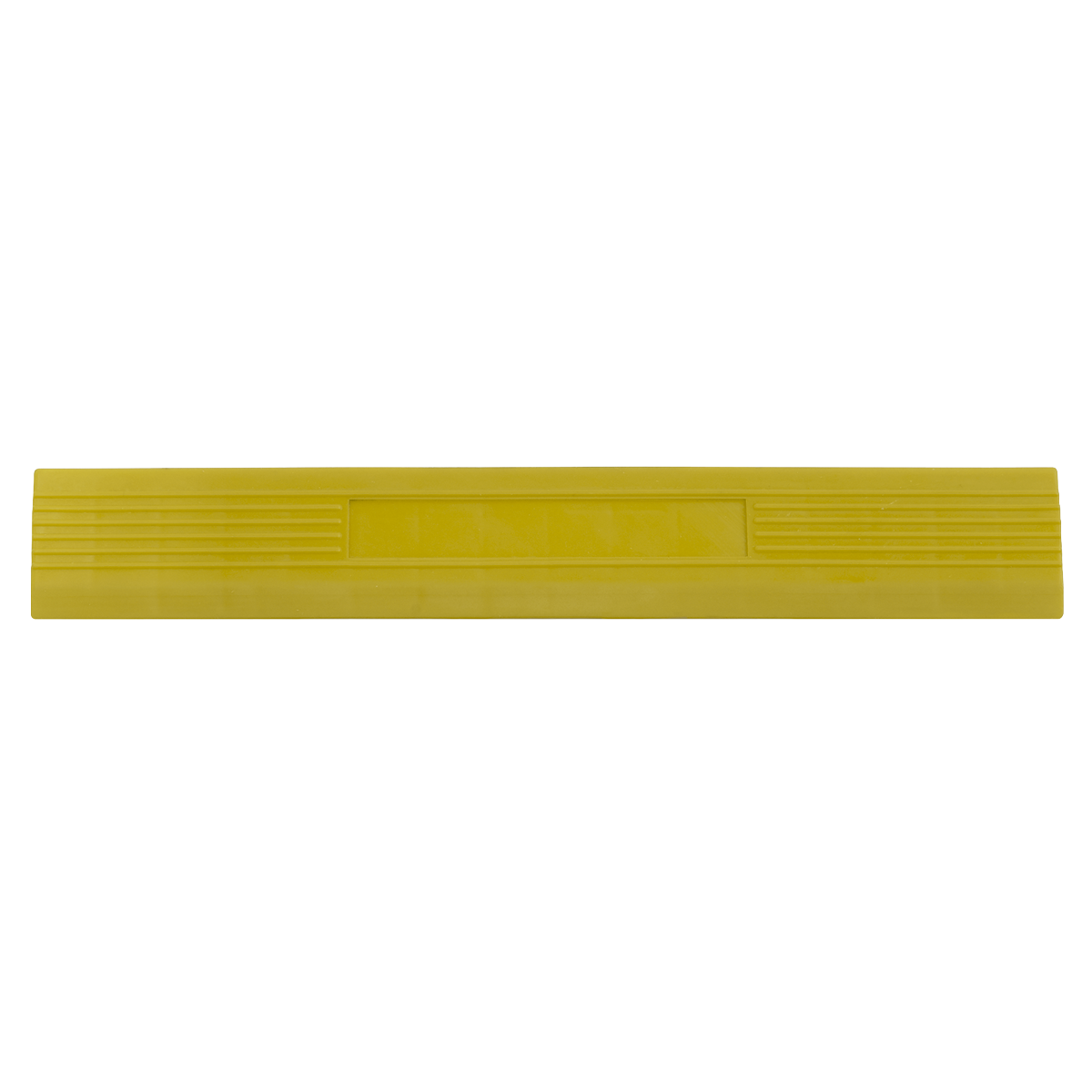 Polypropylene Floor Tile Edge 400 x 60mm Yellow Male - Pack of 6 - FT3EYM - Farming Parts