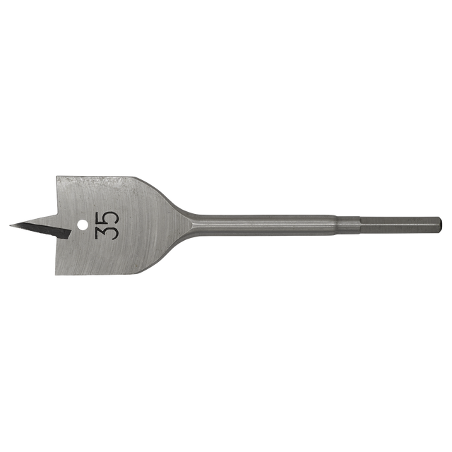 Flat Wood Bit Ø35mm x 152mm - FWB35 - Farming Parts
