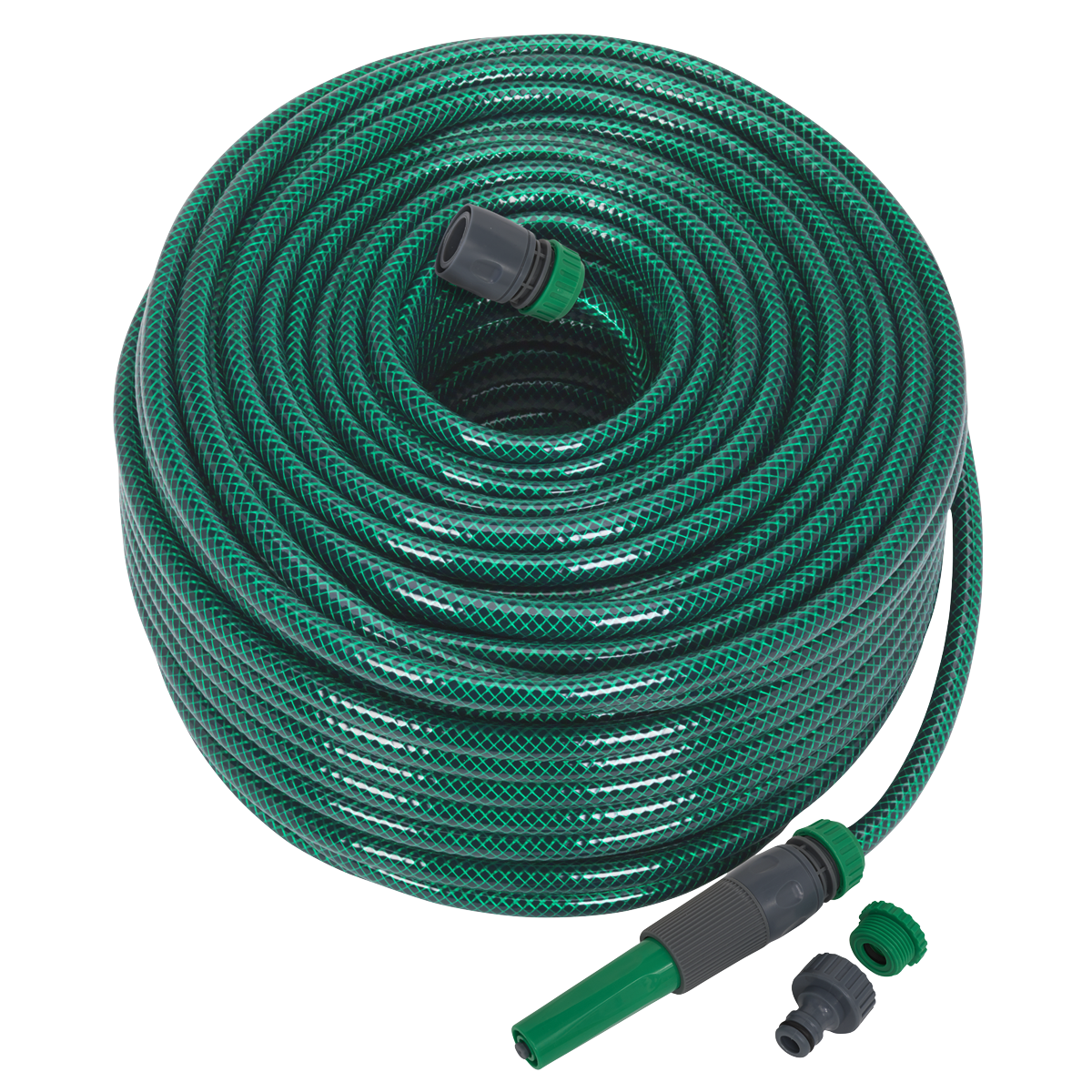 Water Hose 80m with Fittings - GH80R - Farming Parts