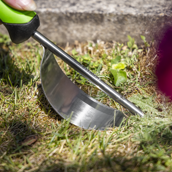 Hand Weeder with Soft Grip Handle & Stainless Steel Blade, 340mm - SE-GTSG012