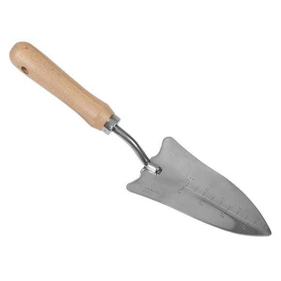 Premier Slim Head Trowel with Ash Handle & Stainless Steel Blade - SE-GTWH004