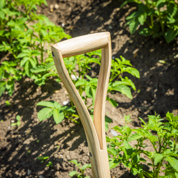 Premier Digging Fork with Ash Handle & Stainless Steel Tines - SE-GTWH016