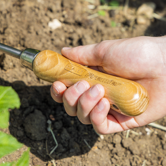 Premier Mini Hoe with Ash Handle & Stainless Steel Blade - SE-GTWH019