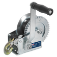 Geared Hand Winch 540kg Capacity with Webbing Strap - GWW1200M - Farming Parts