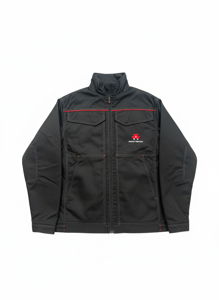 Massey Ferguson Work Jacket Durable Grey X993055154600