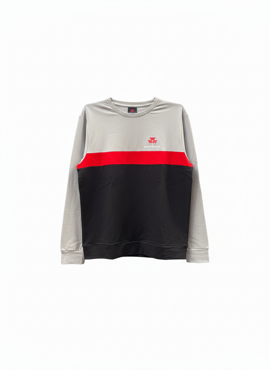 Massey Ferguson Pullover Warm Grey X993322007000