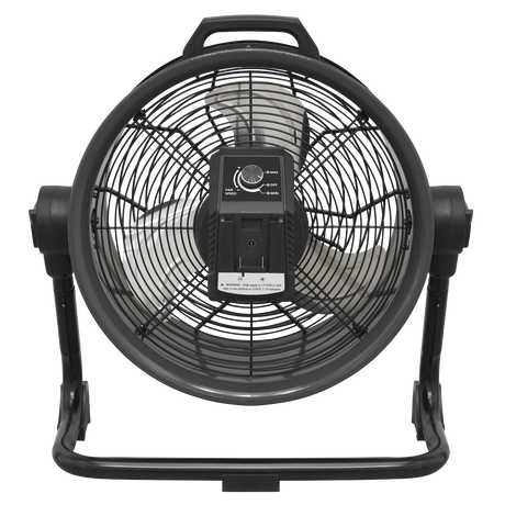 2-in-1 Cordless/Corded High Velocity Drum Fan 16" 230V/20V SV20 Series - HVD16C - Farming Parts