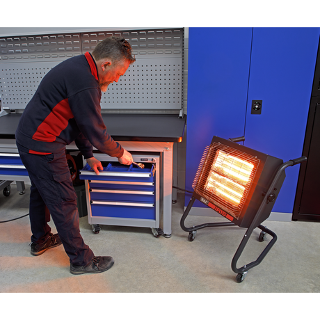 Infrared Halogen Heater 1.4/2.8kW 230V - IR15 - Farming Parts