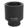 A Sealey brand impact socket, model IS3455D, with "CR-MO 55 mm" written on it, is ideal for use with air impact wrenches.