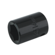 Close-up of a 14mm black six-point Impact Socket, perfect for use with air impact wrenches. Crafted by Sealey, this WallDrive IS3814 socket ensures reliable performance and durability.