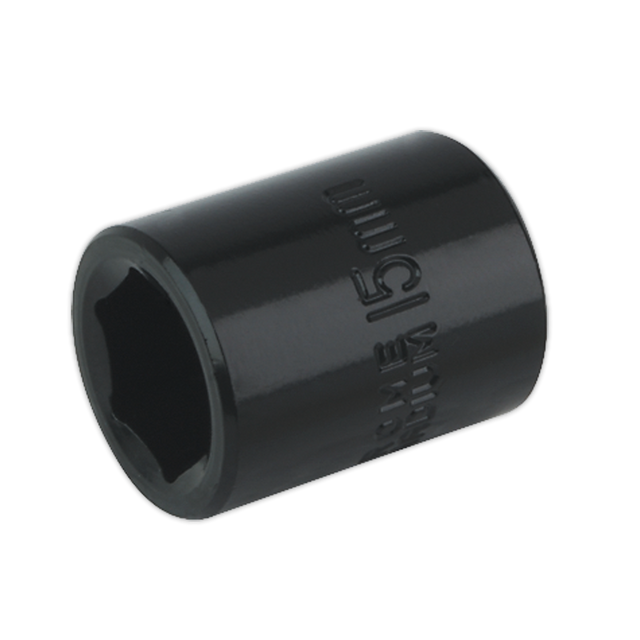 Impact Socket 15mm 3/8"Sq Drive - IS3815 - Farming Parts