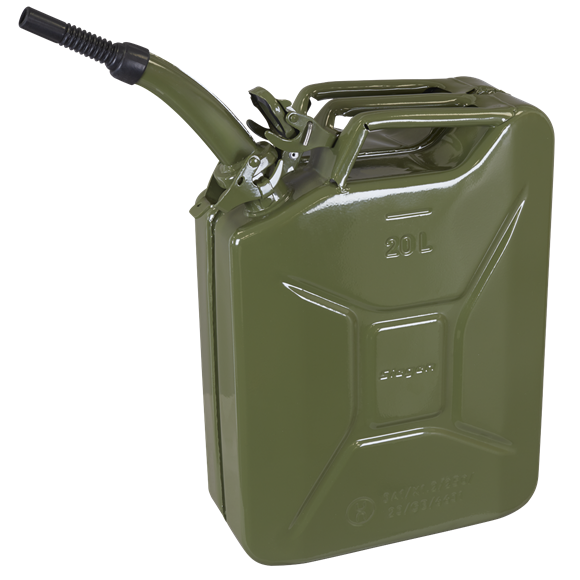 *SPECIAL PRICE* - Sealey | Jerry Can 20L - Green - JCY20G