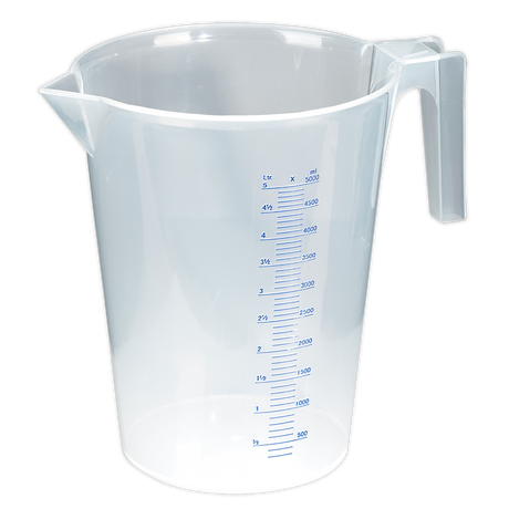 Measuring Jug Translucent 5L - JT5000 - Farming Parts