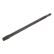 Introducing the Sealey Chisel 35 x 450mm - Kango 900 - K2CH, a long, flat chisel tool with a dark metallic finish, specifically designed for heavy-duty demolition or chiseling applications and compatible with Makita tools.