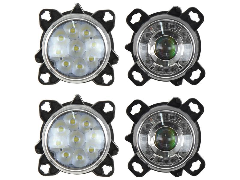 *SPECIAL PRICE* - LED Head Light Kit Class 3 10-30V RH & LH 4050 Lumens - S.163752
