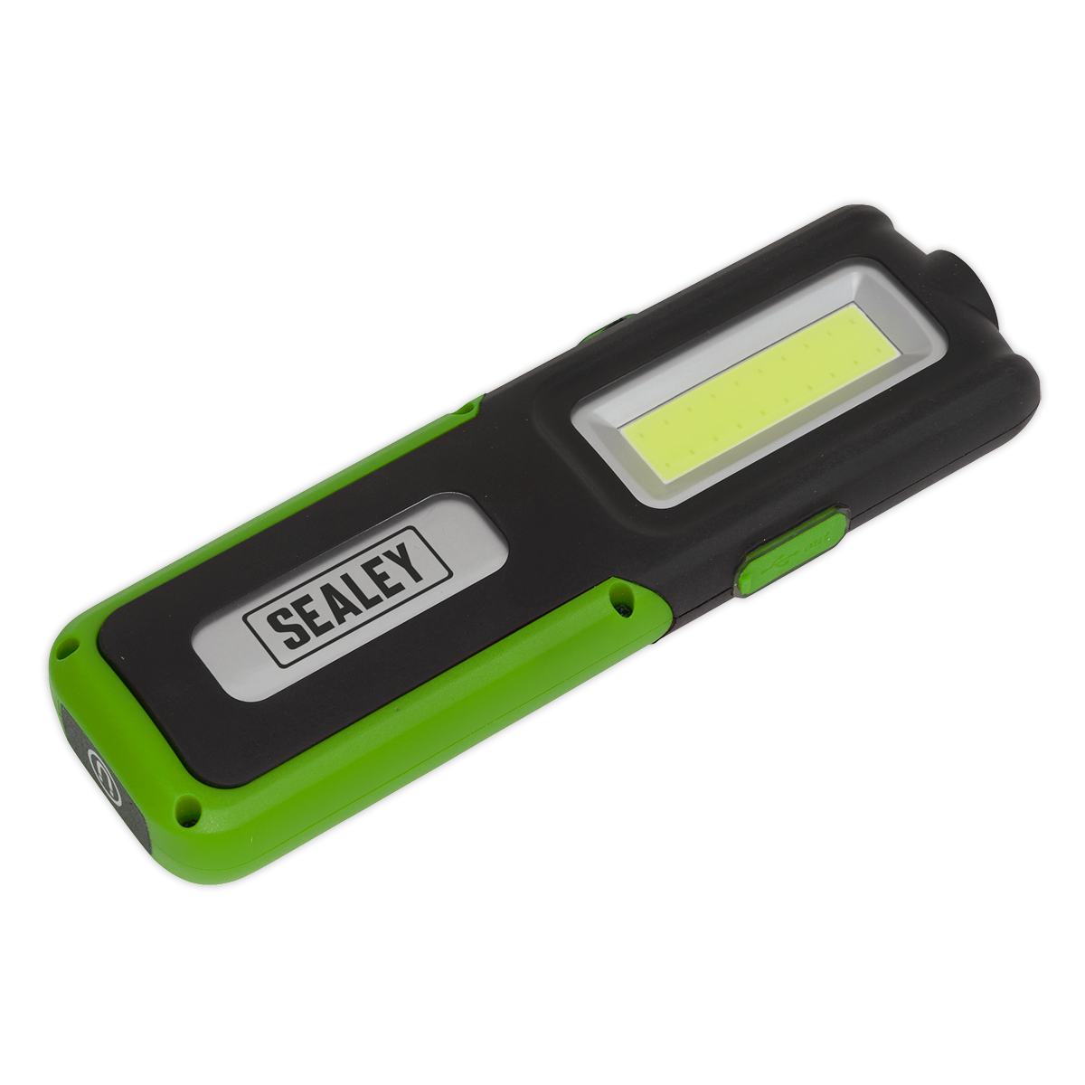 Rechargeable Inspection Light 5W COB & 3W SMD LED with Power Bank - Green - LED318G - Farming Parts