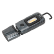 Rechargeable 360° Inspection Light 3W COB & 1W SMD LED Carbon Fibre Effect - LED3601CF - Farming Parts