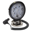 Round Worklight with Magnetic Base 27W SMD LED - LED3RM - Farming Parts