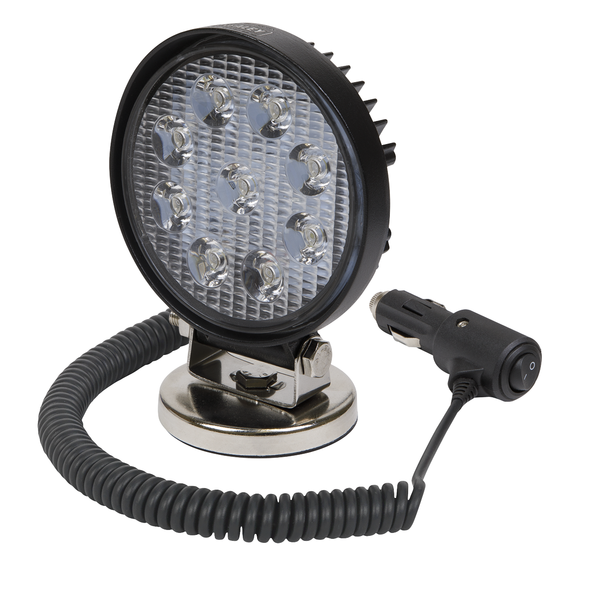 Round Worklight with Magnetic Base 27W SMD LED - LED3RM - Farming Parts