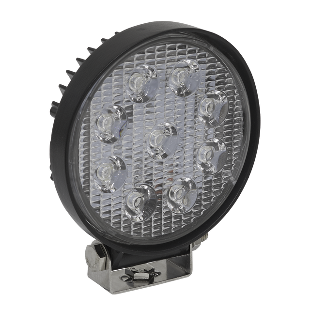 Round Worklight with Mounting Bracket 27W SMD LED - LED3R - Farming Parts